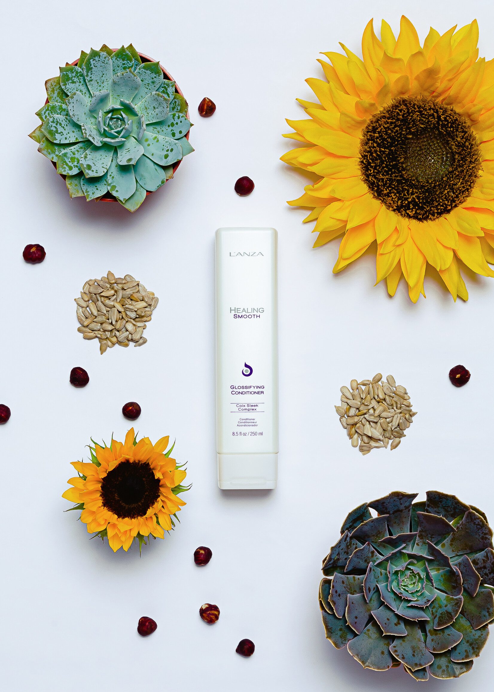 L'ANZA L'ANZA Healing Smooth Glossifying Duo Set - 300+250ml