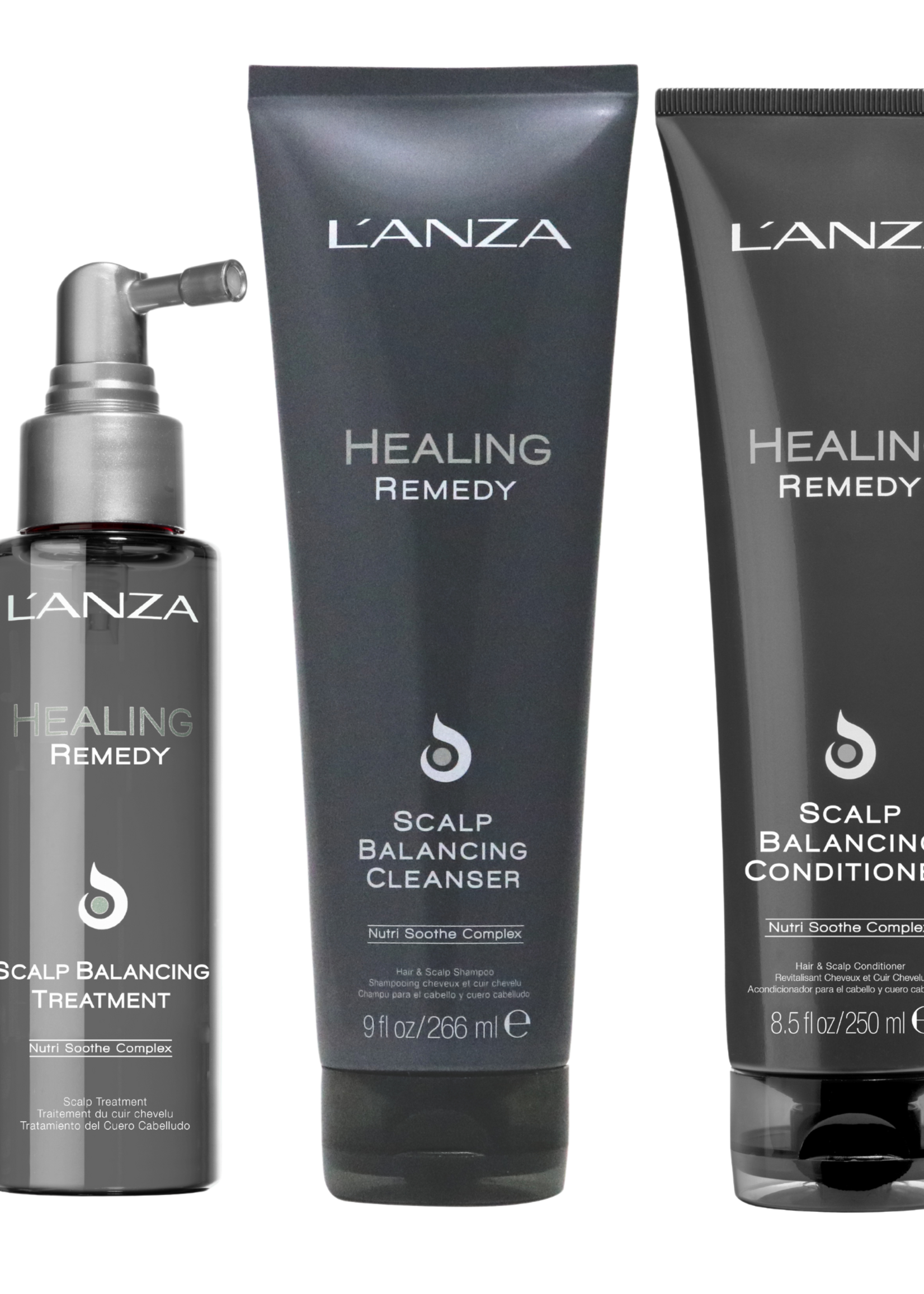 L'ANZA L'ANZA Healing Remedy Balancing Triple Set - 266+250+100ml
