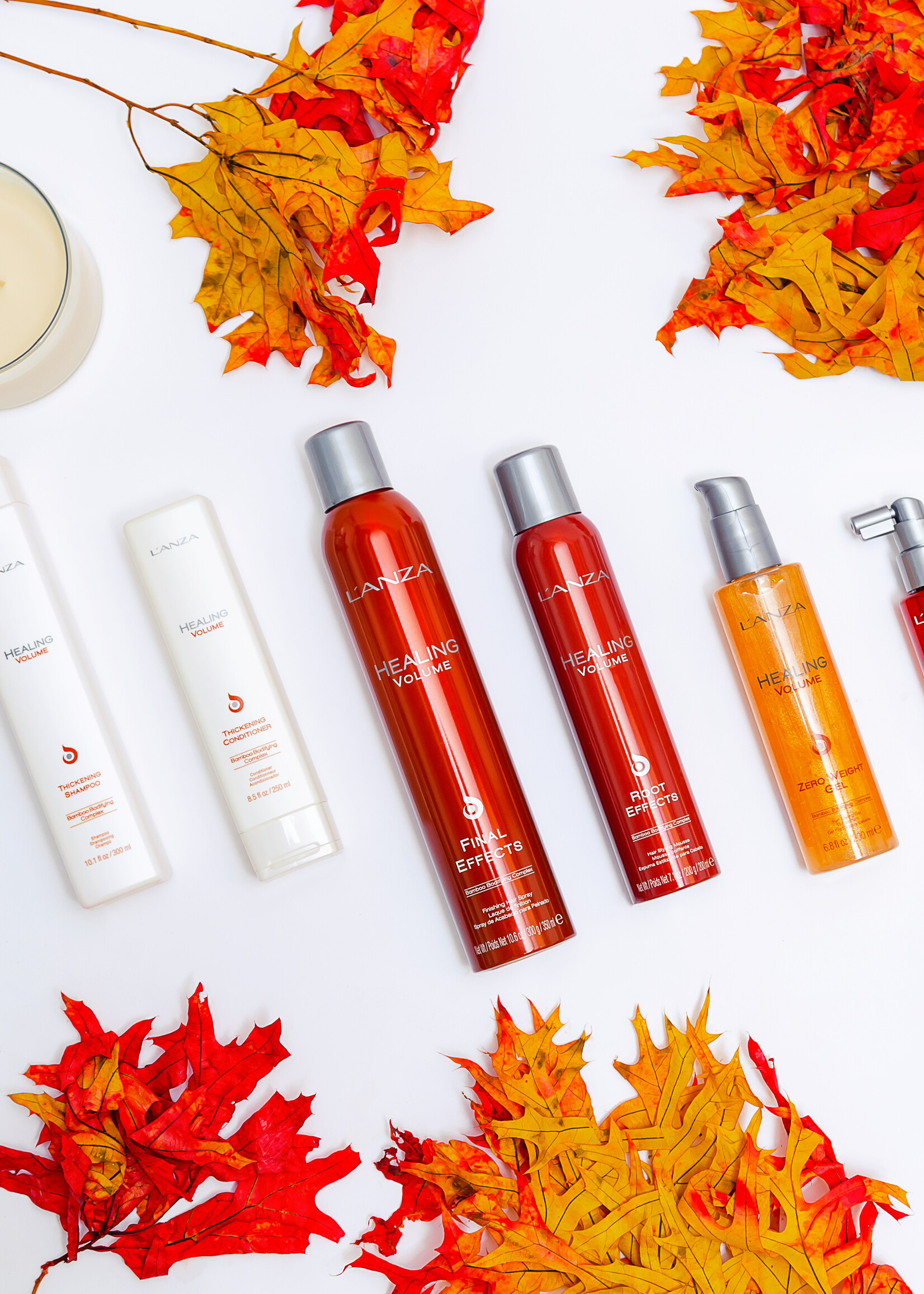 L'ANZA L'ANZA Healing Volume Thickening Triple Set - 300+250+100ml