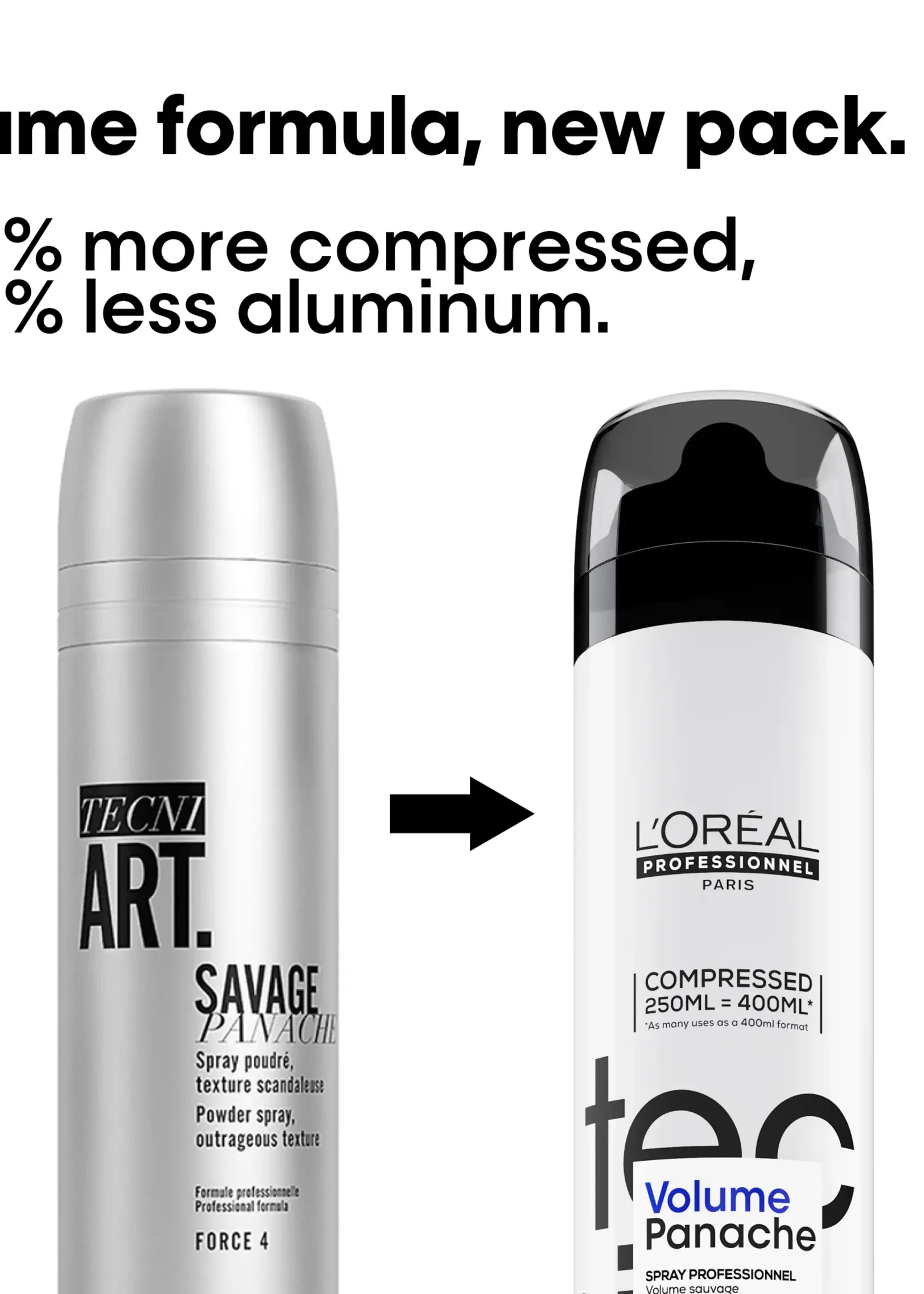 L'Oreal Professionnel L'Oreal TecniArt Savage Panache 4 Powder Spray - 250ml