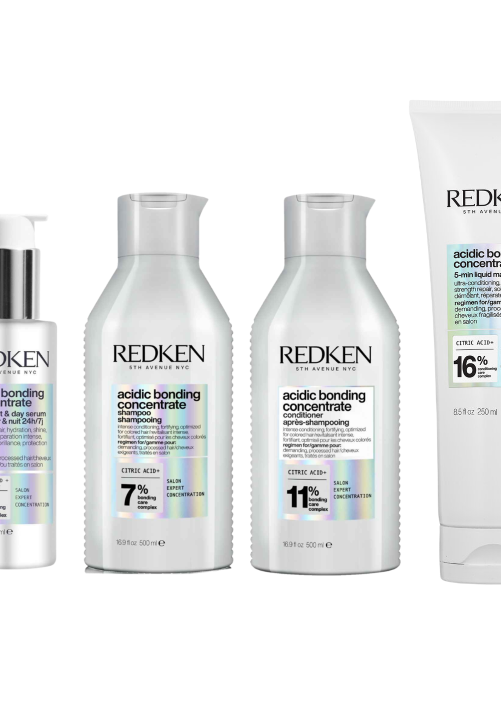 Redken Redken Acidic Bonding Complete Care Set - 300+300+250+100ml