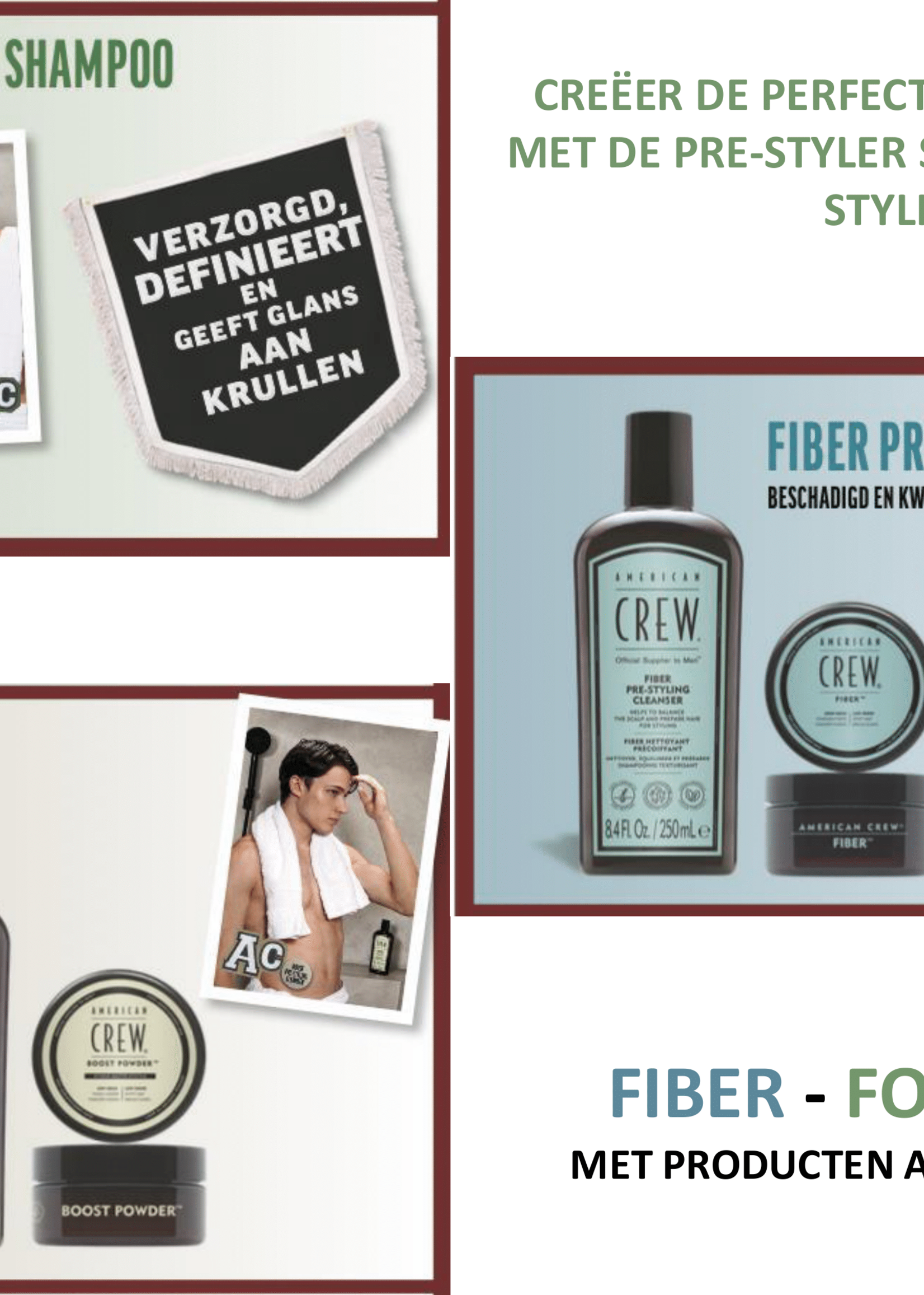 American Crew American Crew Pre-Styling Fiber Shampoo - 250ml