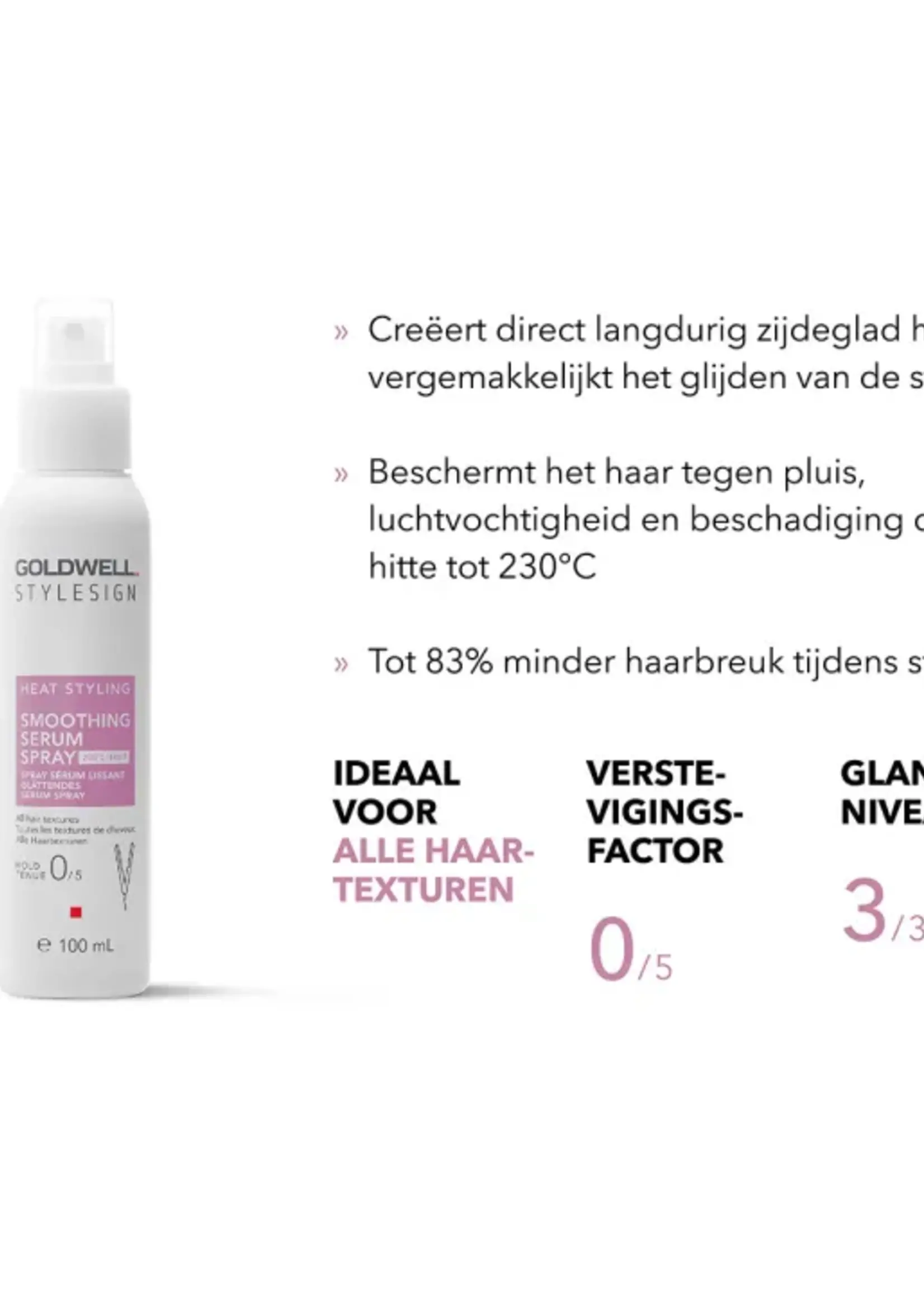 Goldwell Goldwell Stylesign Heat Styling Smoothing Serum Spray - 100ml