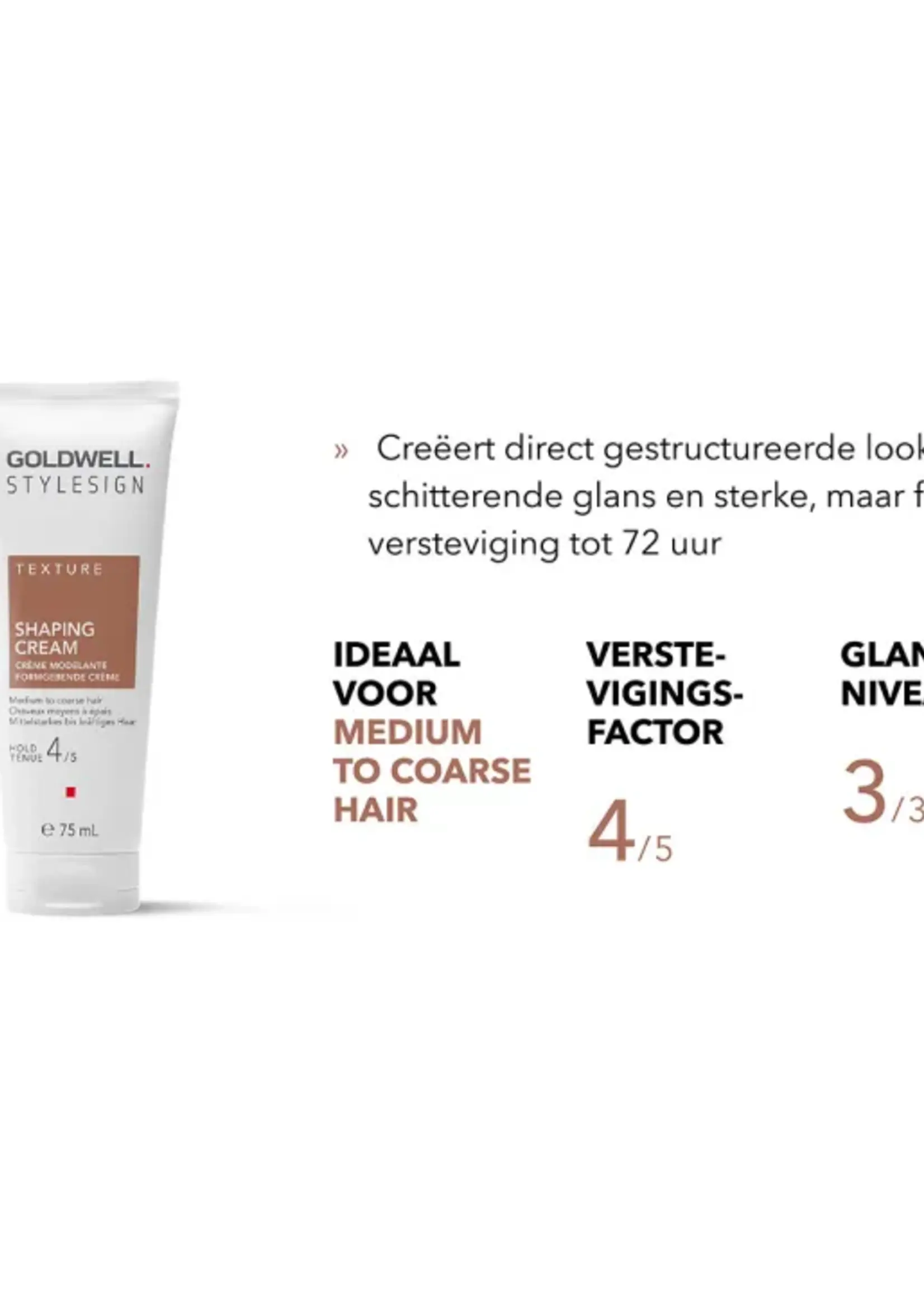 Goldwell Goldwell Stylesign Texture Shaping Cream - 75ml