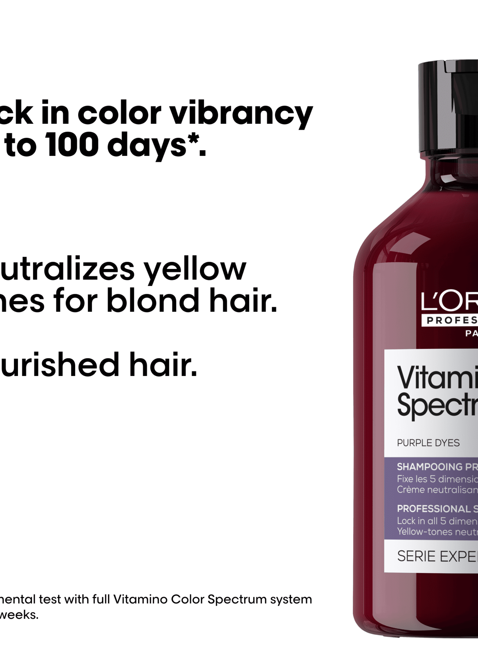 L'Oreal Professionnel L'Oreal SE Vitamino Color Spectrum Purple Shampoo - 300ml