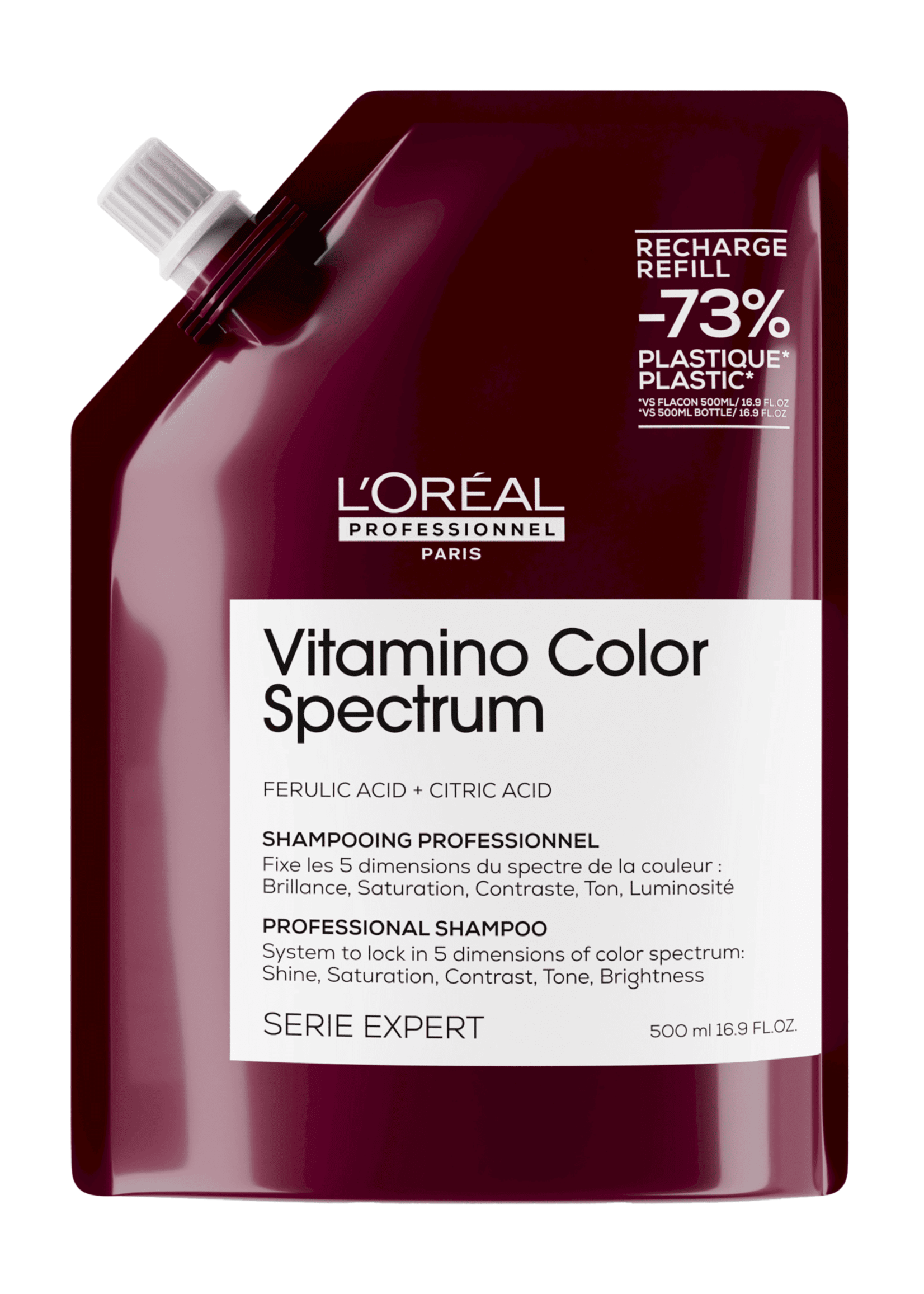 L'Oreal Professionnel L'Oreal SE Vitamino Color Spectrum Shampoo Refill - 500ml