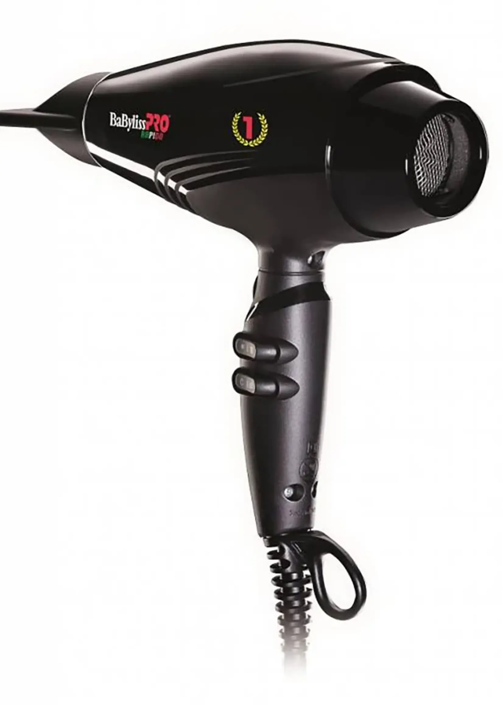BabylissPro BaByliss Pro Rapido Black Föhn - BAB7000IE