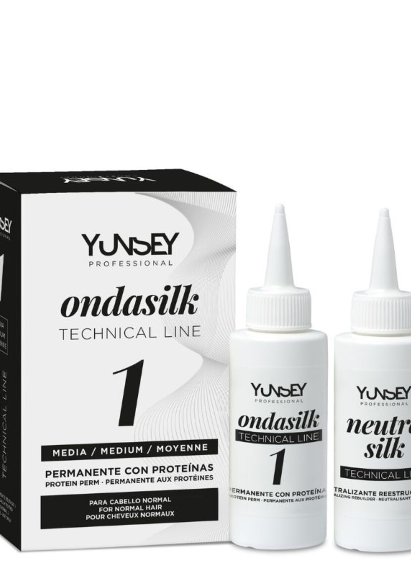Yunsey Professional Yunsey Technical Line Ondasilk Permanent Set 80+80ml