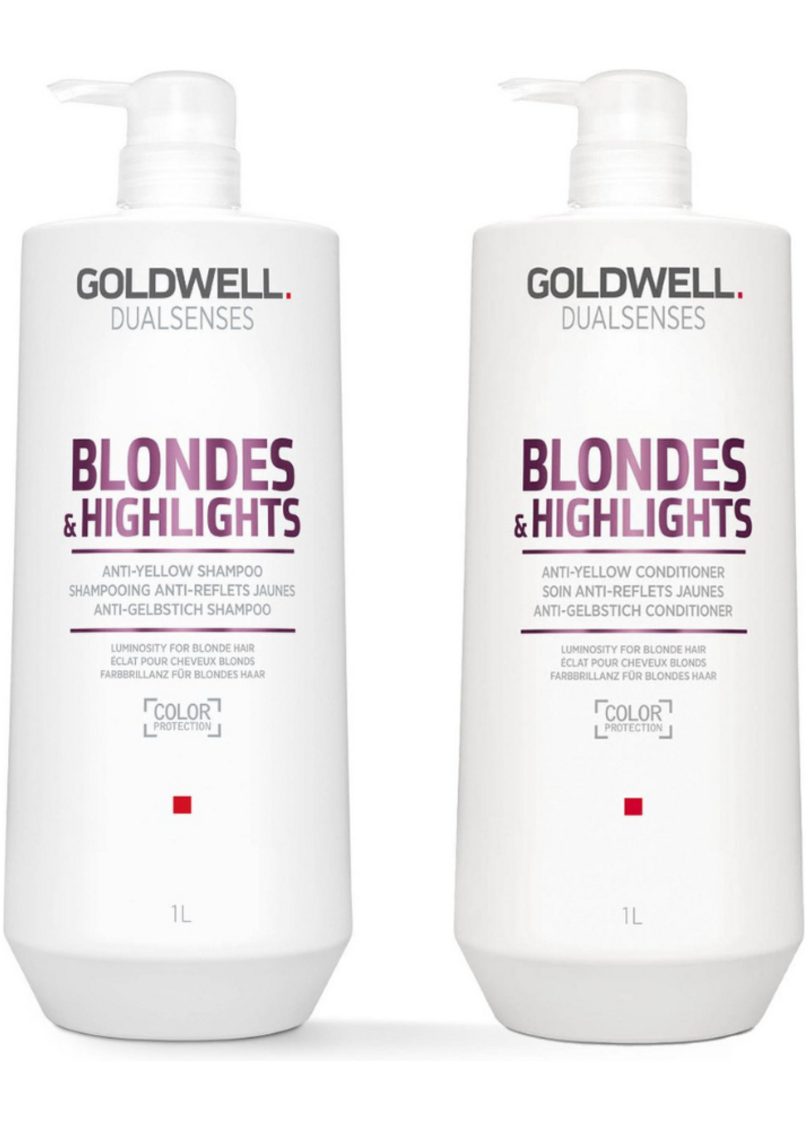 Goldwell Goldwell Dualsenses Blondes & Hightlights Liter Set - 2x1000ml