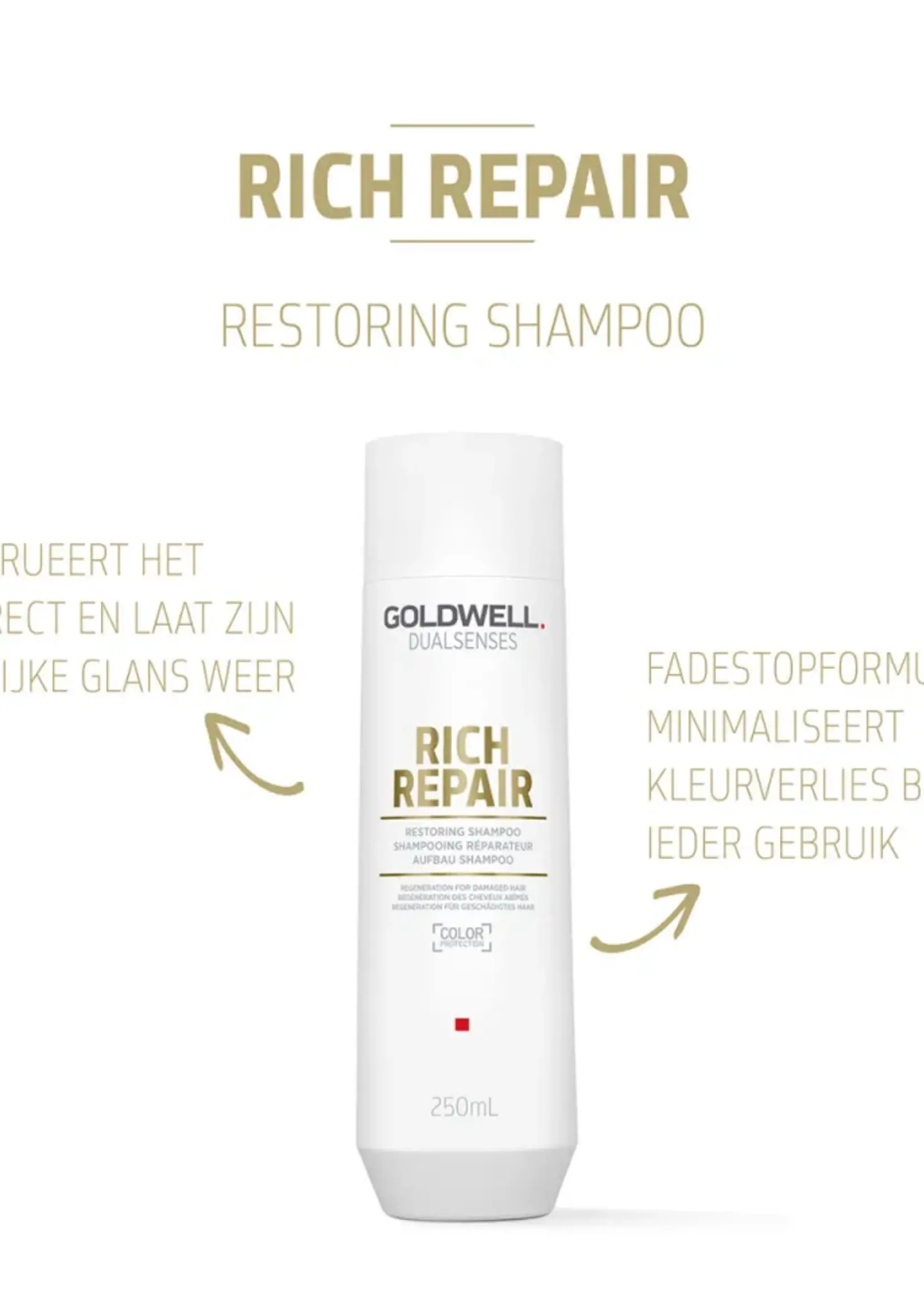 Goldwell Goldwell Dualsenses Rich Repair Restoring Duo Set - 250+200ml