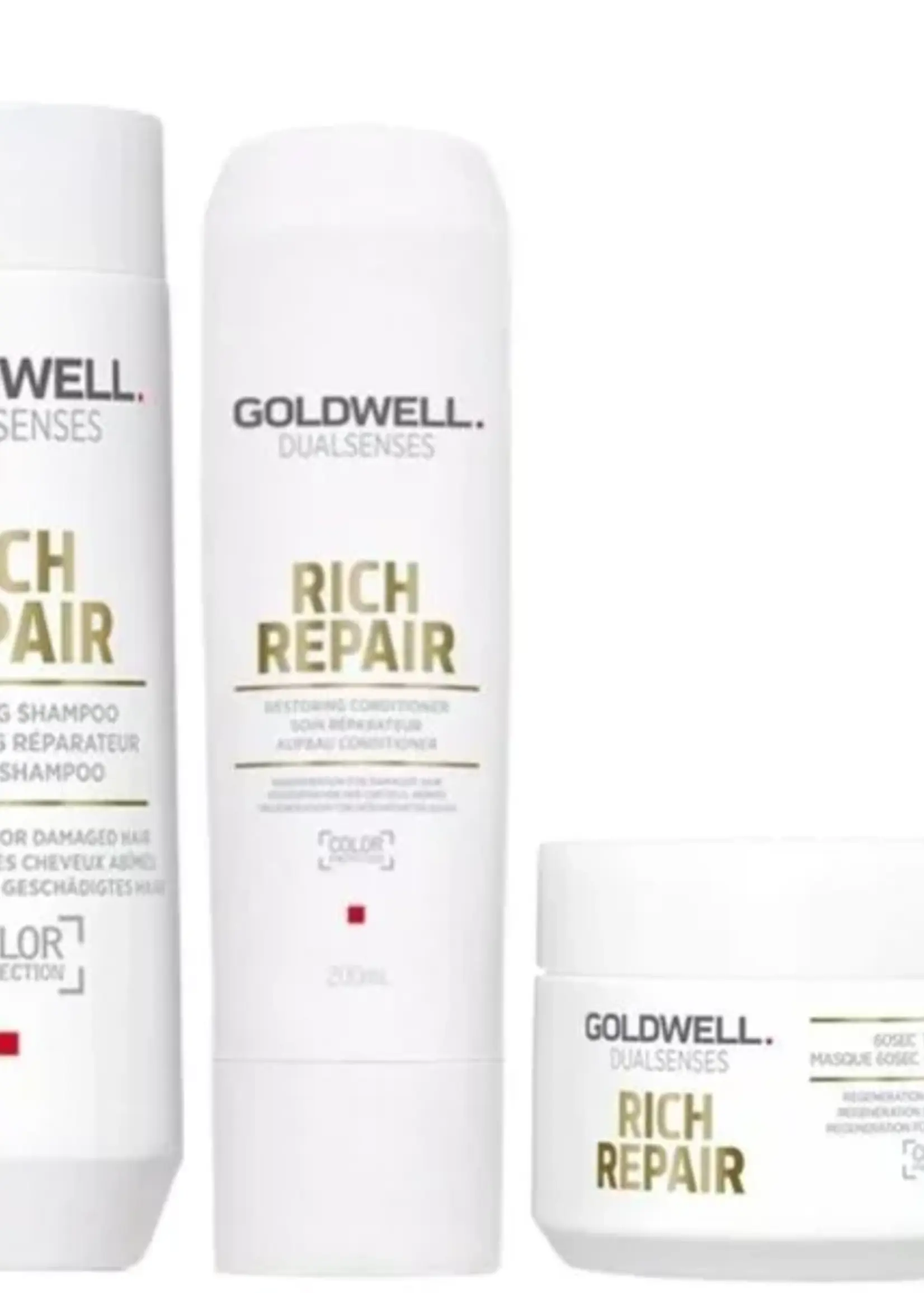 Goldwell Goldwell Dualsenses Rich Repair Restoring Triple Set - 250+200+200ml