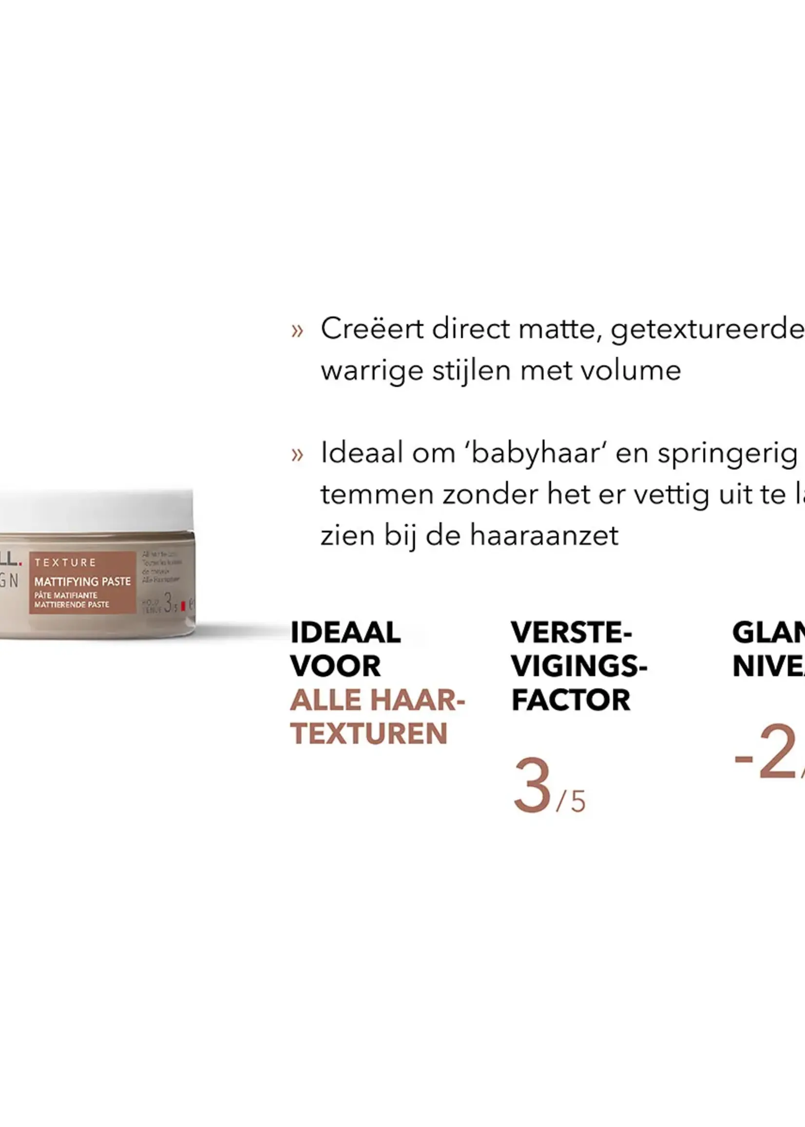 Goldwell Goldwell StyleSign Mattifying Paste Duo Set – 2x100ml