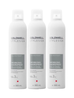 Goldwell Goldwell Working Hairspray Triple Set (3x300ml)