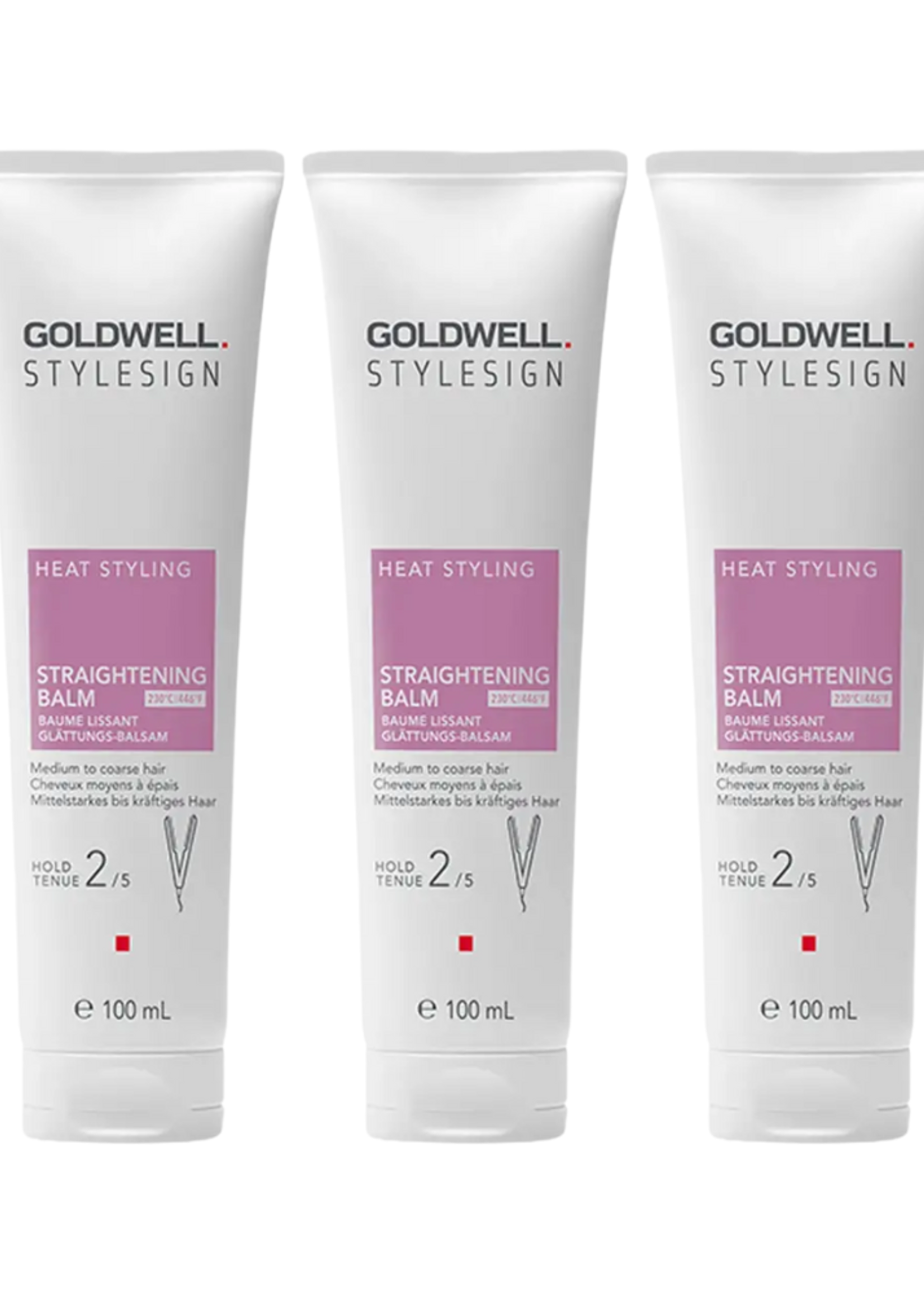 Goldwell Goldwell StyleSign Straightening Balm Triple Set – 3x100ml