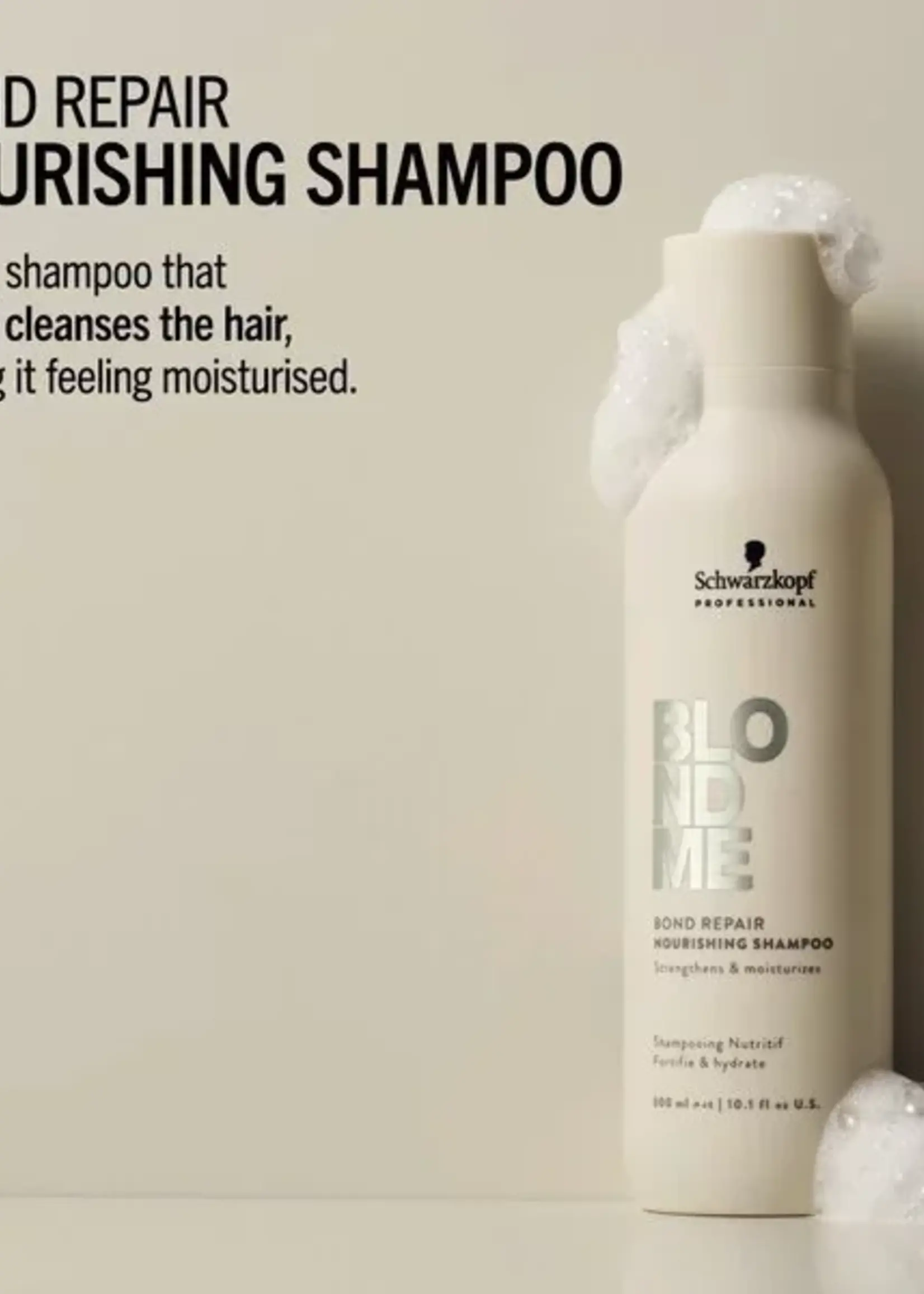 Schwarzkopf Professional Schwarzkopf BlondMe Bond Repair Nourishing Shampoo