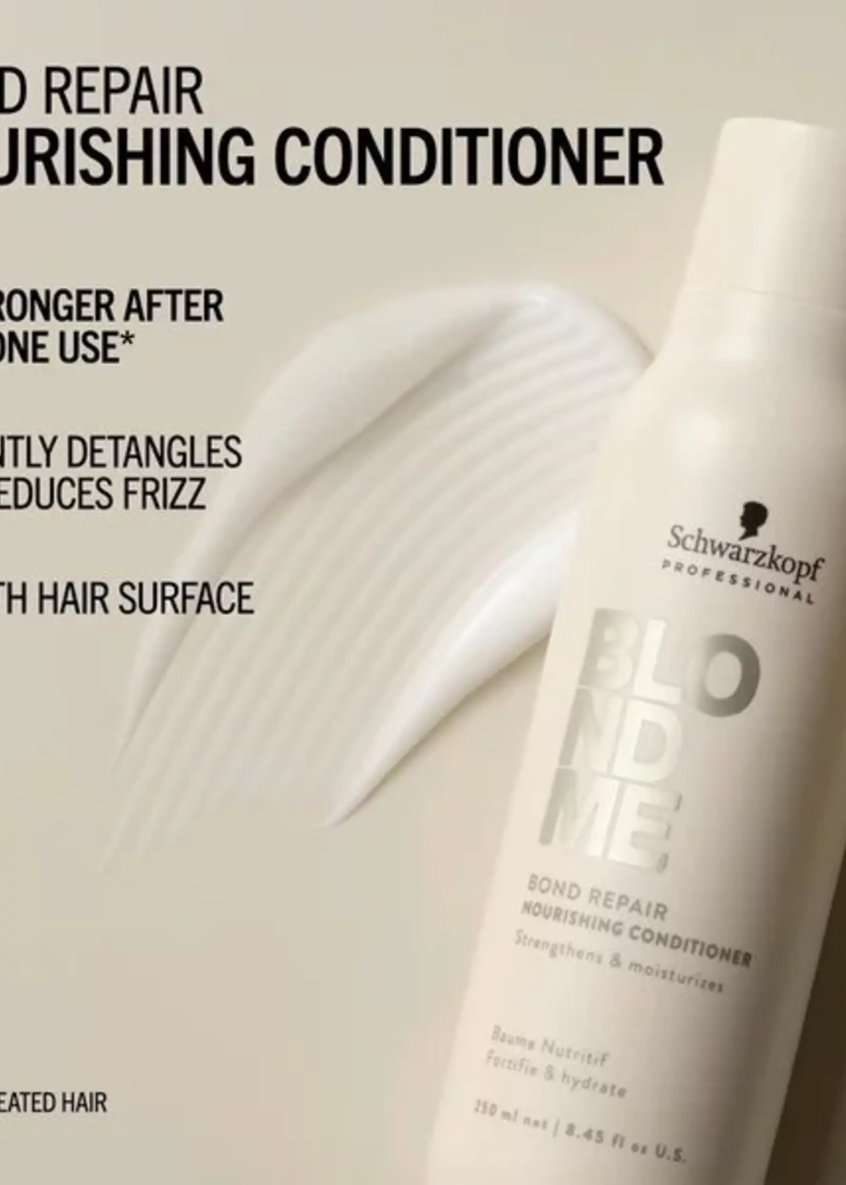 Schwarzkopf Professional Schwarzkopf BlondMe Bond Repair Nourishing Conditioner