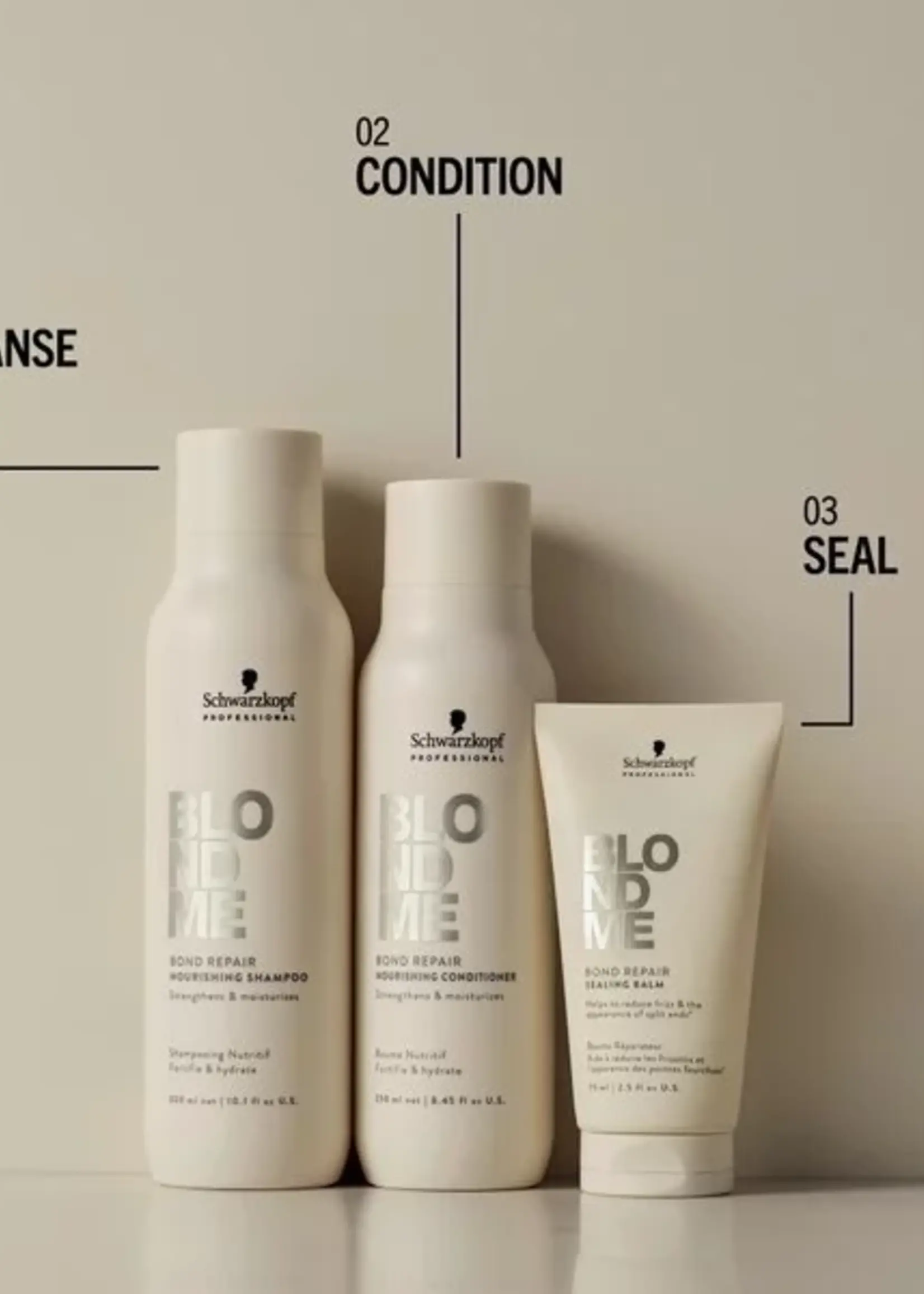 Schwarzkopf Professional Schwarzkopf BlondMe Bond Repair Nourishing Conditioner