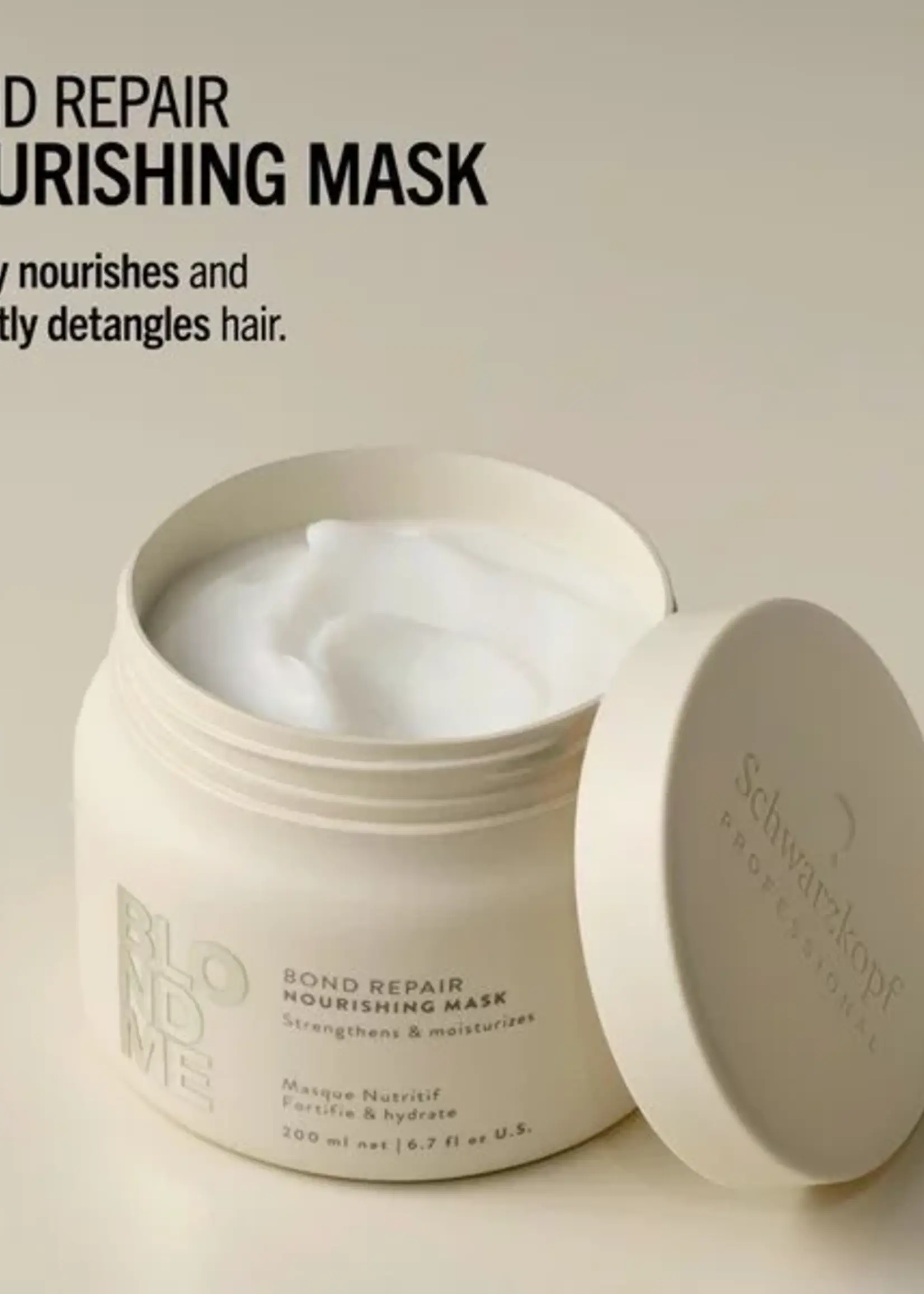 Schwarzkopf Professional Schwarzkopf BlondMe Bond Repair Nourishing Mask