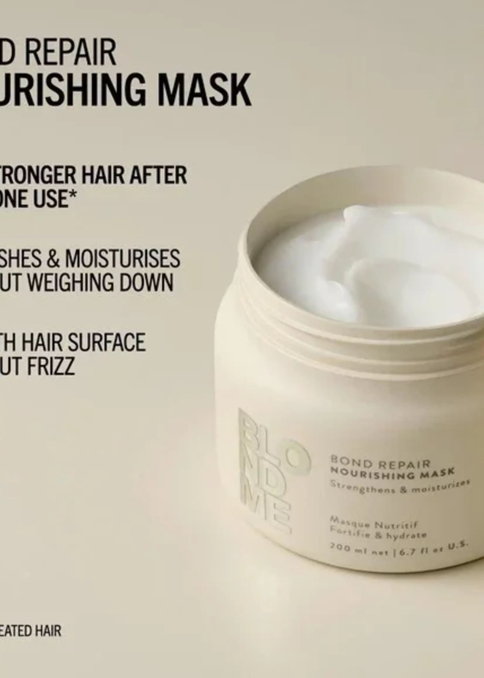 Schwarzkopf Professional Schwarzkopf BlondMe Bond Repair Nourishing Mask