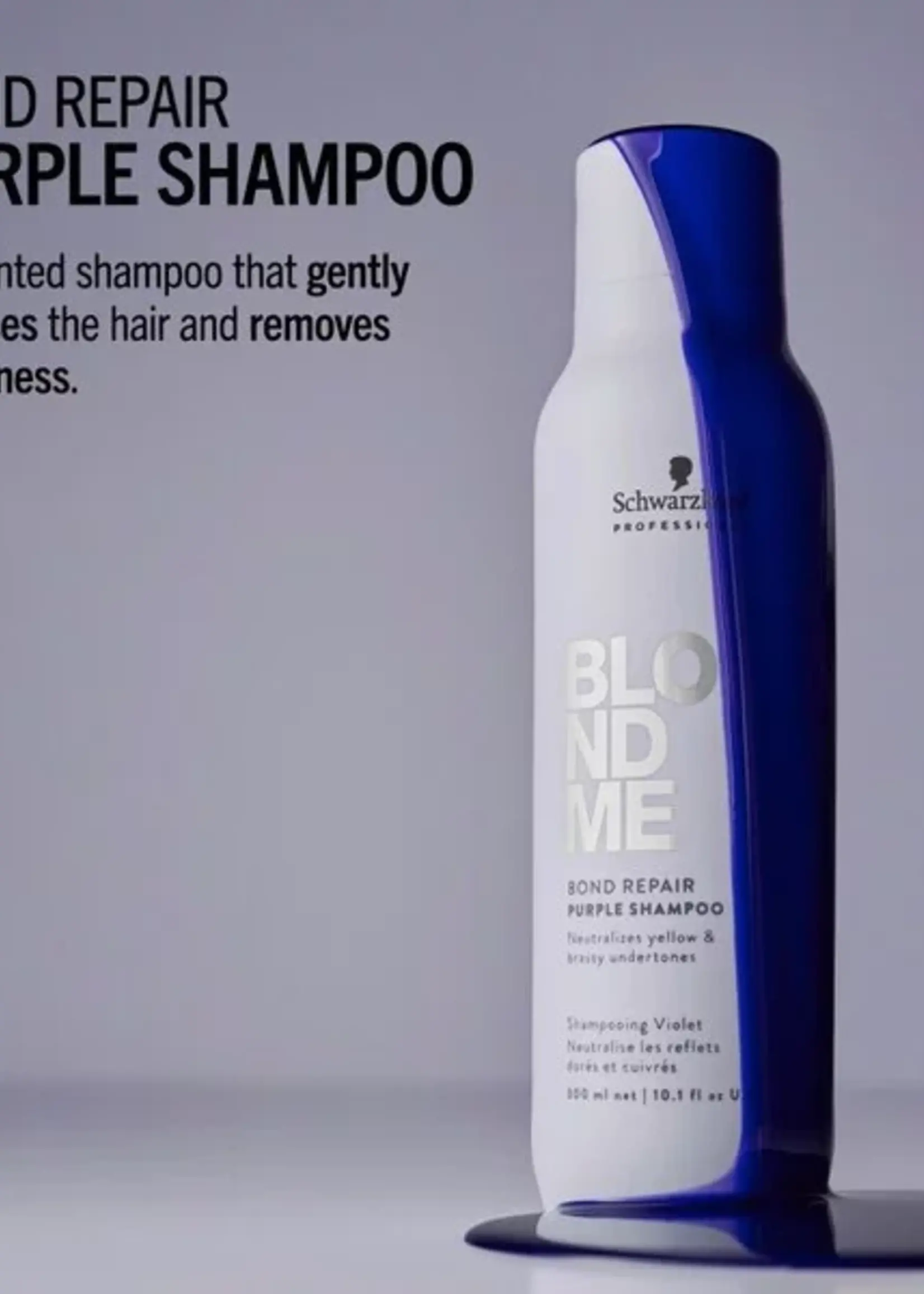 Schwarzkopf Professional Schwarzkopf BlondMe Bond Repair Purple Shampoo