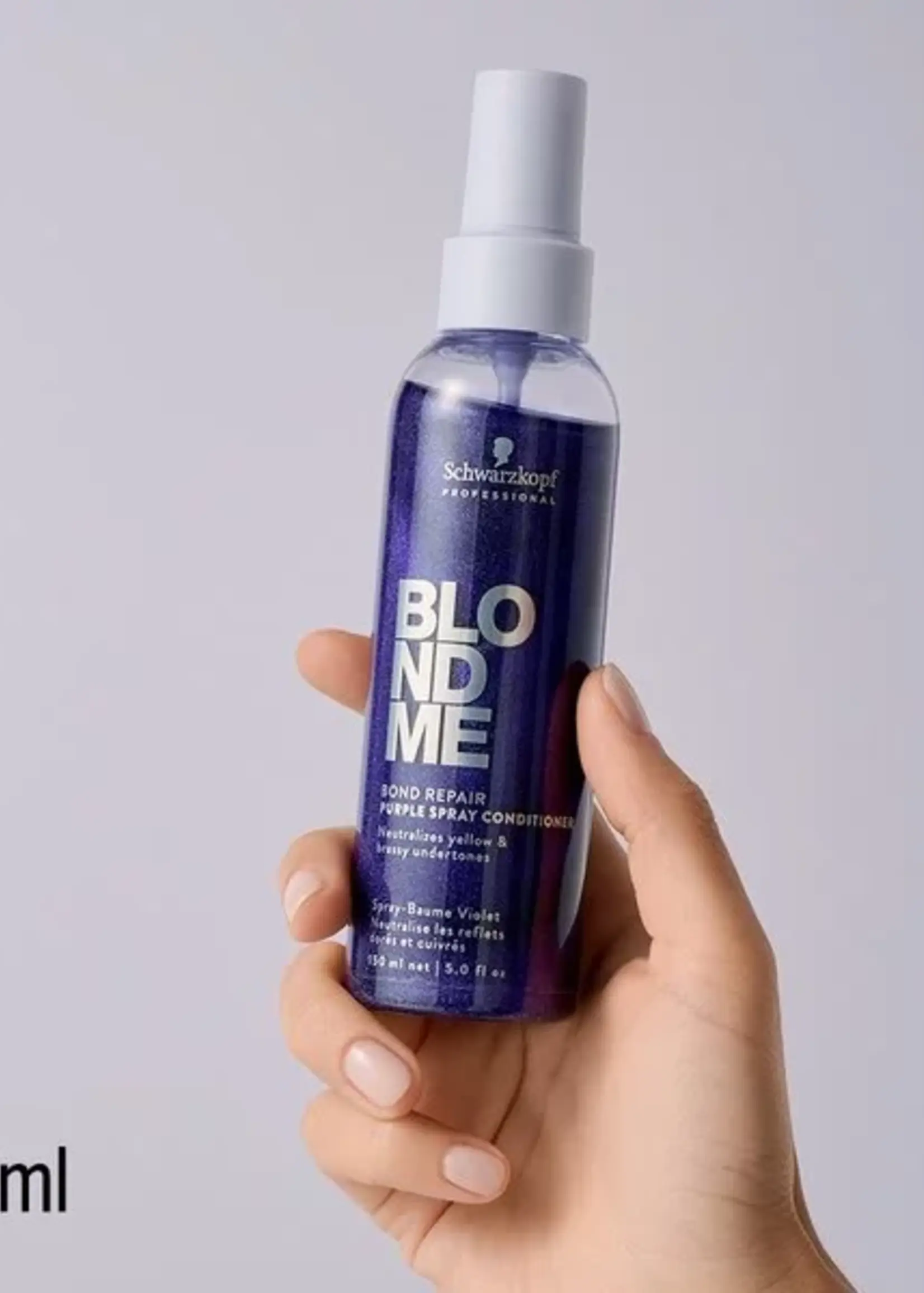 Schwarzkopf Professional Schwarzkopf BlondMe Bond Repair Purple Spray Conditioner - 150ml
