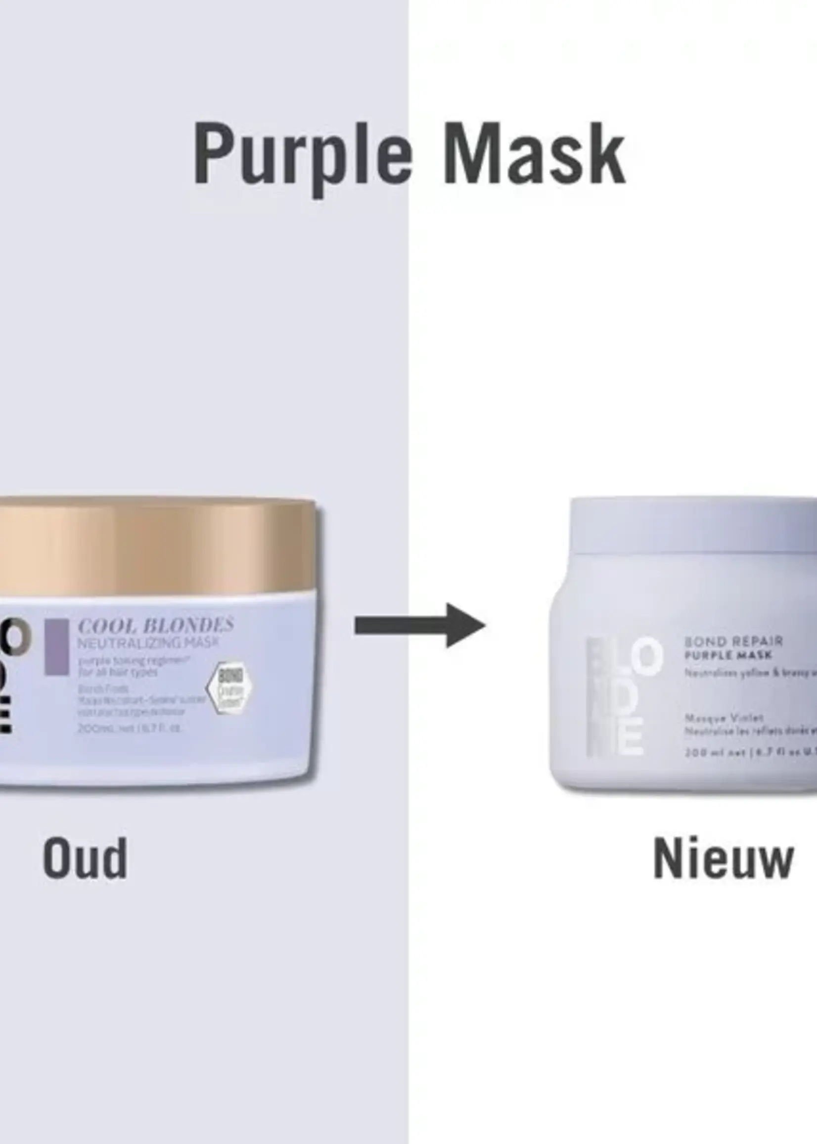 Schwarzkopf Professional Schwarzkopf BlondMe Bond Repair Purple Mask