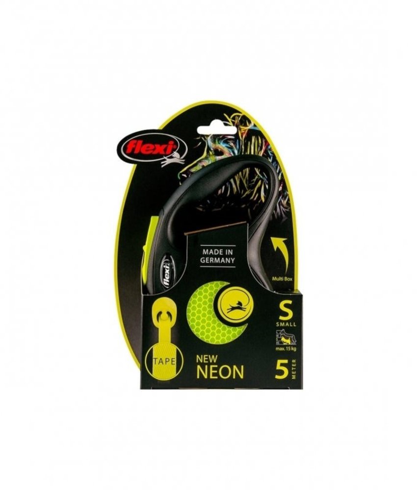 Flexi Flexi Rollijn Classic New Neon Tape Flexi Flexi Rollijn Classic New Neon Tape