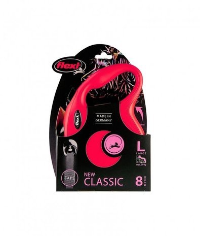 Flexi Flexi Rollijn Classic Tape L 8m Flexi Flexi Rollijn Classic Tape L 8m