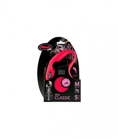 Flexi Flexi Rollijn Classic Cord M 5m Flexi Flexi Rollijn Classic Cord M 5m