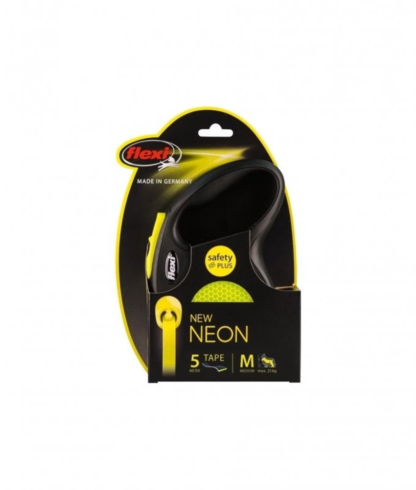 Flexi Flexi Rollijn New Neon Tape M 5m Flexi Flexi Rollijn New Neon Tape M 5m
