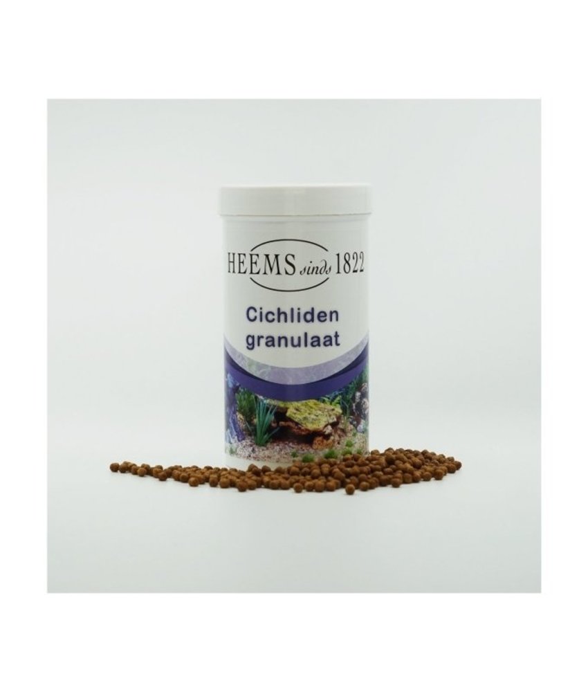 Heems huismerk Heems Cichliden Granulaat 250ml Heems huismerk Heems Cichliden Granulaat 250ml