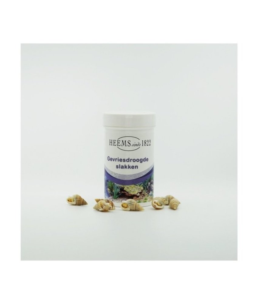 Heems huismerk Heems Gevriesdroogde Slakken 100ml Heems huismerk Heems Gevriesdroogde Slakken 100ml
