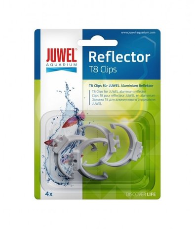 Juwel Juwel TL.Reflector Klem T8 4 Stuks