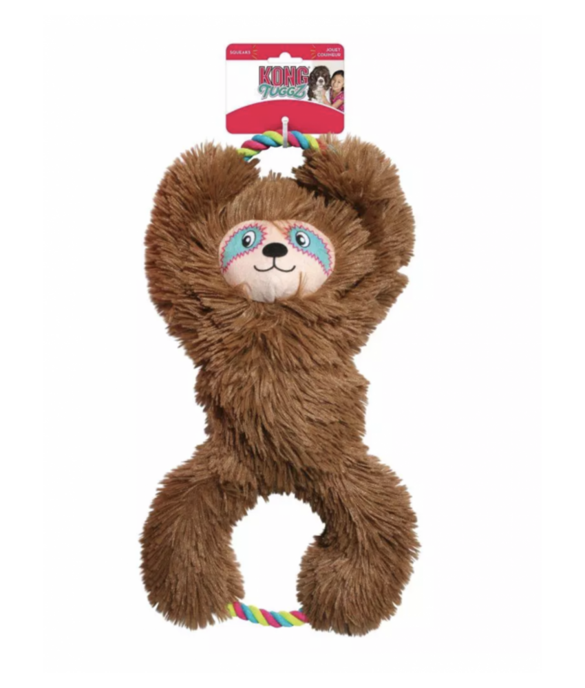 Kong Kong hond Tuggz sloth Kong Kong hond Tuggz sloth