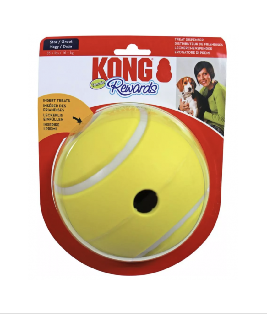 Kong Kong Hond Rewards Tennis