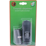 de Boon Boon poepzak dispenser koker grijs