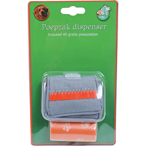de Boon Boon poepzak dispenser tasmodel oranje/grijs, inclusief 2x20 poepzakjes. de Boon Boon poepzak dispenser tasmodel oranje/grijs, inclusief 2x20 poepzakjes.