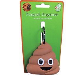 de Boon Boon poepzak dispenser smiley, inclusief 1x20 poepzakjes. de Boon Boon poepzak dispenser smiley, inclusief 1x20 poepzakjes.
