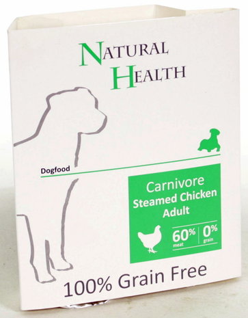 Natural Health Natural Health Dog Steamed Carnivore Chicken Natural Health Natural Health Dog Steamed Carnivore Chicken