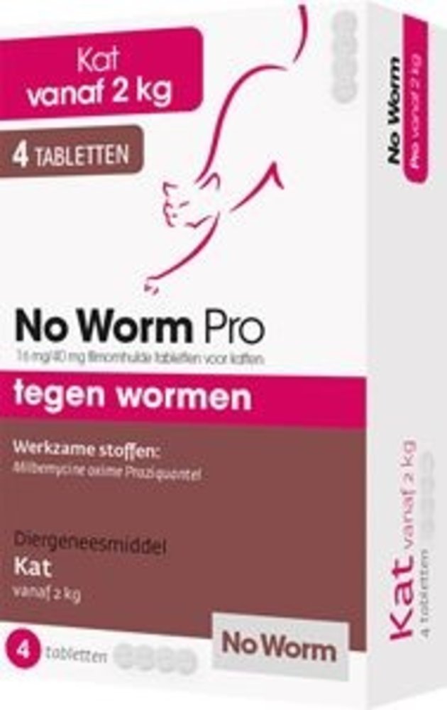 Exil EXIL NO WORM PRO KAT 4 TABLET >2KG Exil EXIL NO WORM PRO KAT 4 TABLET >2KG