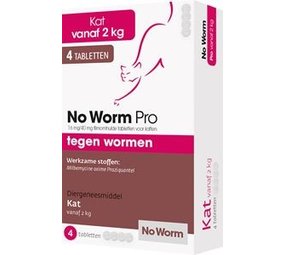 Exil EXIL NO WORM PRO KAT 4 TABLET >2KG Exil EXIL NO WORM PRO KAT 4 TABLET >2KG