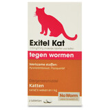 Exil EXIL NO WORM EXITEL KAT 2 TABLET 6 WEKEN 1KG Exil EXIL NO WORM EXITEL KAT 2 TABLET 6 WEKEN 1KG