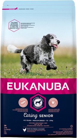 Eukanuba Eukanuba Dog Caring Senior Medium Breed 3kg Eukanuba Eukanuba Dog Caring Senior Medium Breed 3kg