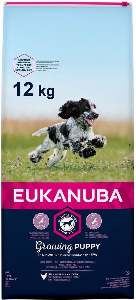 Eukanuba Eukanuba Dog Growing Puppy Medium Breed Eukanuba Eukanuba Dog Growing Puppy Medium Breed
