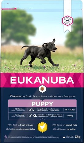 Eukanuba Eukanuba Dog Growing Puppy Large Breed 3kg