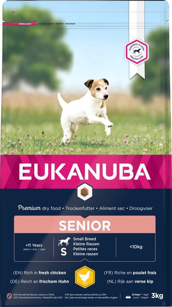 Eukanuba Eukanuba Dog Caring Senior Small Breed 3kg Eukanuba Eukanuba Dog Caring Senior Small Breed 3kg