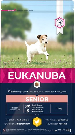 Eukanuba Eukanuba Dog Caring Senior Small Breed 3kg Eukanuba Eukanuba Dog Caring Senior Small Breed 3kg