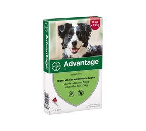 Advantage Advantage Hond 250 10 tot 25 kg Advantage Advantage Hond 250 10 tot 25 kg