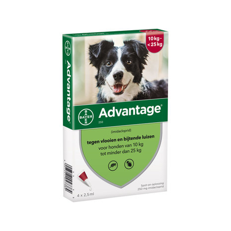 Advantage Advantage Hond 10 tot 25 kg Advantage Advantage Hond 10 tot 25 kg