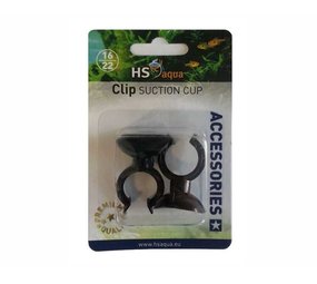 HS Aqua Producten | Alles voor een Gezond & Helder Aquarium HS AQUA CLIPZUIGER 16/22 MM 2 ST. ZWART